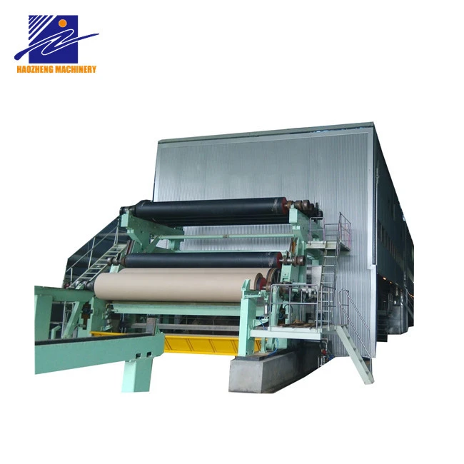 3200mm Paper recycling machine  kraft paper turnkey project