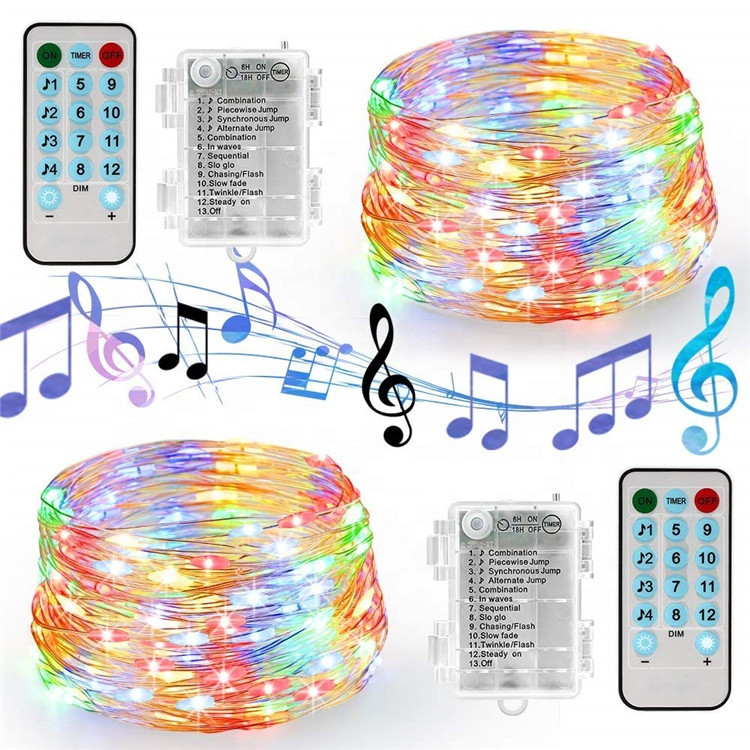 Stringmagic Interactive Led String Light Buy 33ft 100leds Voice Control Led Fairy String Light Battery Operated ...