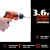 Import 3.6V Durable Custom wholesale hardware cordless electric drill power tools screwdriver set from China