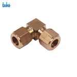 3/8" Brass OD Elbow connector Elbow thread connector for mist cooling system