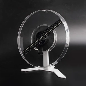 3D holographic fan based on spectrum technology, it rotates to produce fantastic 3D image and video in air 28cm Desktop
