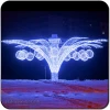 3d LED fountain waterproof light holiday decoration lights