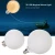 Import 3D Printed LED Moon Night Light E27 E12 E14 B22 For Christmas Gift Home Decor Moon Lamp from China