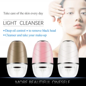 3in1 Facial Cleansing Brush Deep Cleansing Exfoliating Waterproof Electric Face Cleaner Massage Makeup Removing Face Spin Brush