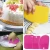 Import 3PCS Plastic Bowl Dough Cake Butter Scrapers Smoothers DIY Baking Tools from China