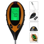 4 in 1 LCD PH Soil Temperature Moisture PH meter Tester
