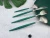 Import 4 PCS/Set 304 Stainless Steel Cutlery Set Dinnerware Set Western Food Cutlery Tableware  Include Knife Fork Spoon from China