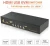 Import 4 Port HDMI USB KVM Switch 4 in 1 out, USB Powered KVM with HDMI, Dual Double Port HDMI KVM Switch from China