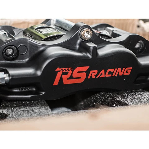 Buy 4 Pot Brake Caliper Car Universal Auto Brake Kit Big Brake System ...