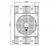 Import 400T Cross Flow Square Water Cooling Tower from China