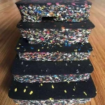 40mm recycled durable heavy duty epdm rubber granules gym flooring