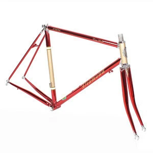 4130 Chrome molybdenum steel Road bike frame  city bicycle  frame 700C  customized  50 cm 52 cm 54 cm 58cm vintage bike frame
