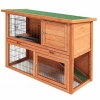 48" Rabbit Hutch - Two Story Wood Bunny Cage