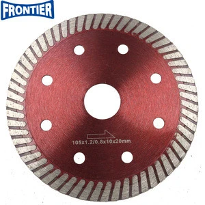 4inch 105mm super ultra thin 1.2mm thickness turbo diamond circular saw blade supplier for cutting disc ceramic tile no chipping