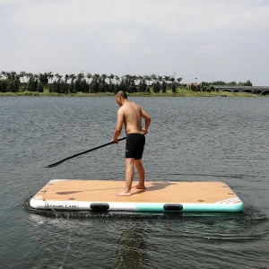 4m inflatable water dock with ladder  jetski inflatable dock