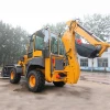 4WD Small towable backhoe for sale