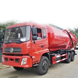 5000-20000 Liter Vacuum Tank Howo Sewage Suction Truck/Dongfeng Japanese Sewage Truck For Sale