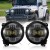 5.75 7 9 inch Round Led Headlight 6500K High Low Beam Headlamp Moto Head light For Motorcycle 4x4 jeeps JL JK Lighting System
