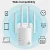 Import 5GHz WiFi Range Extender  1200Mbps WiFi Long Range Extender Repeater/Access Point  Dual Band Wireless Signal Booster from China
