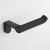 Import 6 Pieces Square design Matte Black Wall Mount Bathroom Hardware accessories from China