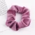 Import 60 Colors Wholesale Fashion Women Hair Accessories Fabric Solid Colors Elastic Hair Ties Velvet Scrunchies from China