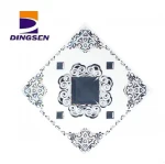 60x60 pvc ceilings /pvc wall panel in pakistan /mobile home ceiling panel