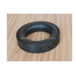 6x1.5 inch semi solid rubber tire with smooth tread for material handling equipment
