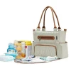 7 pieces set mummy bag large capacity nappy tote bag for baby Diaper Bags