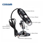 8 LED Light 1080P 1000X USB Portable Digital Electron Microscope for Skin Coin