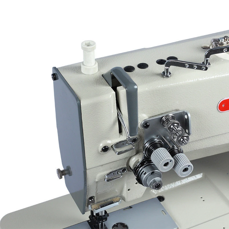 872 oil supply direct drive double needle thick material  sewing machine for jeans