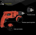 88 Pcs Long Lasting Electric Power Best Toolbox Tool Set