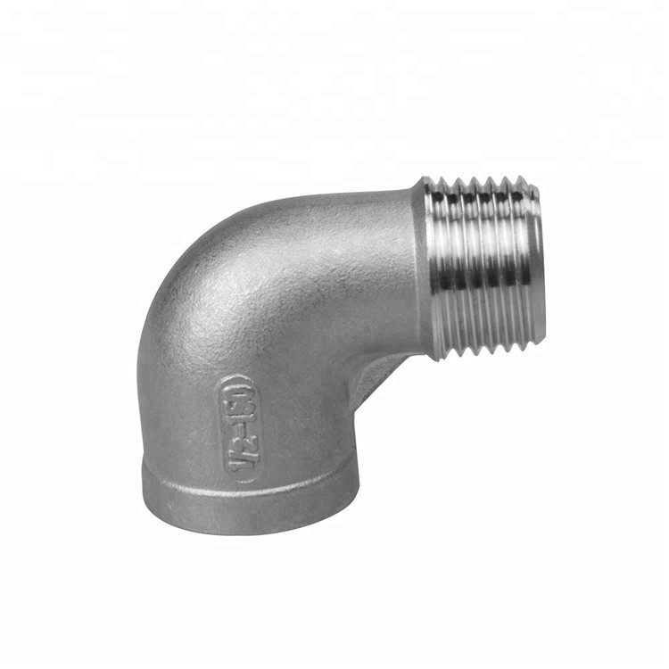 Buy 90 Degree Reducing Elbow Threaded Pipe Fitting Stainless Steel M/f ...