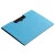 Import A4 size office supplies display clip writing board storage large blue plastic clipboard from China