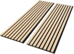 Acoustic Wood Wall Panels Wood Panels for Wall Wood Slat Acoustic Panels for Wall Decor 3D Wood Slat Wall Panels