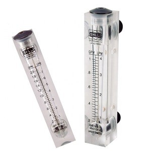 Acrylic Panel Type Liquid Flow Meter for Water Filtration