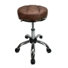 adjustable height artificial leather salon round stool office stool