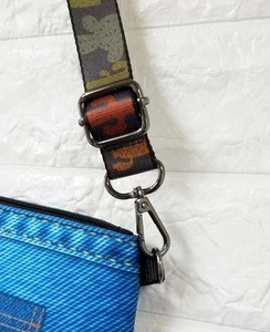 Adjustable personalized printed polyester fiber 25mm wide shoulder belts for handbags