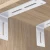 Import Adjustable Security Door Barricade Bracket Open Bar Iron L Bracket for Door/Gate Steel Angle Structure with Shelf Bracket from China