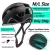 Import aerodynamic helmet bag conditioned helmets cooled liners fed flow bike safety soft animation lights air from China