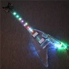 Afanti Music FV series colorful LED light Acrylic Electric guitar