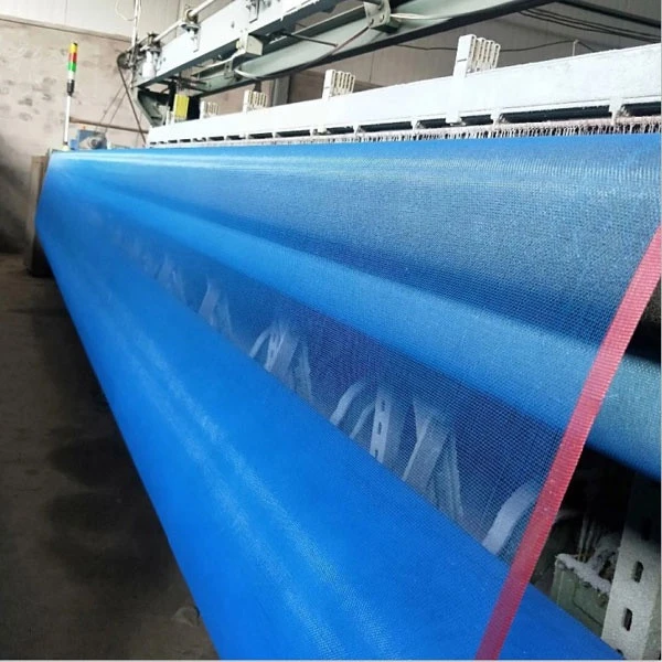 Agricultural blue nylon fishing screen netting 16x14 mesh to Sri Lanka and thailand market