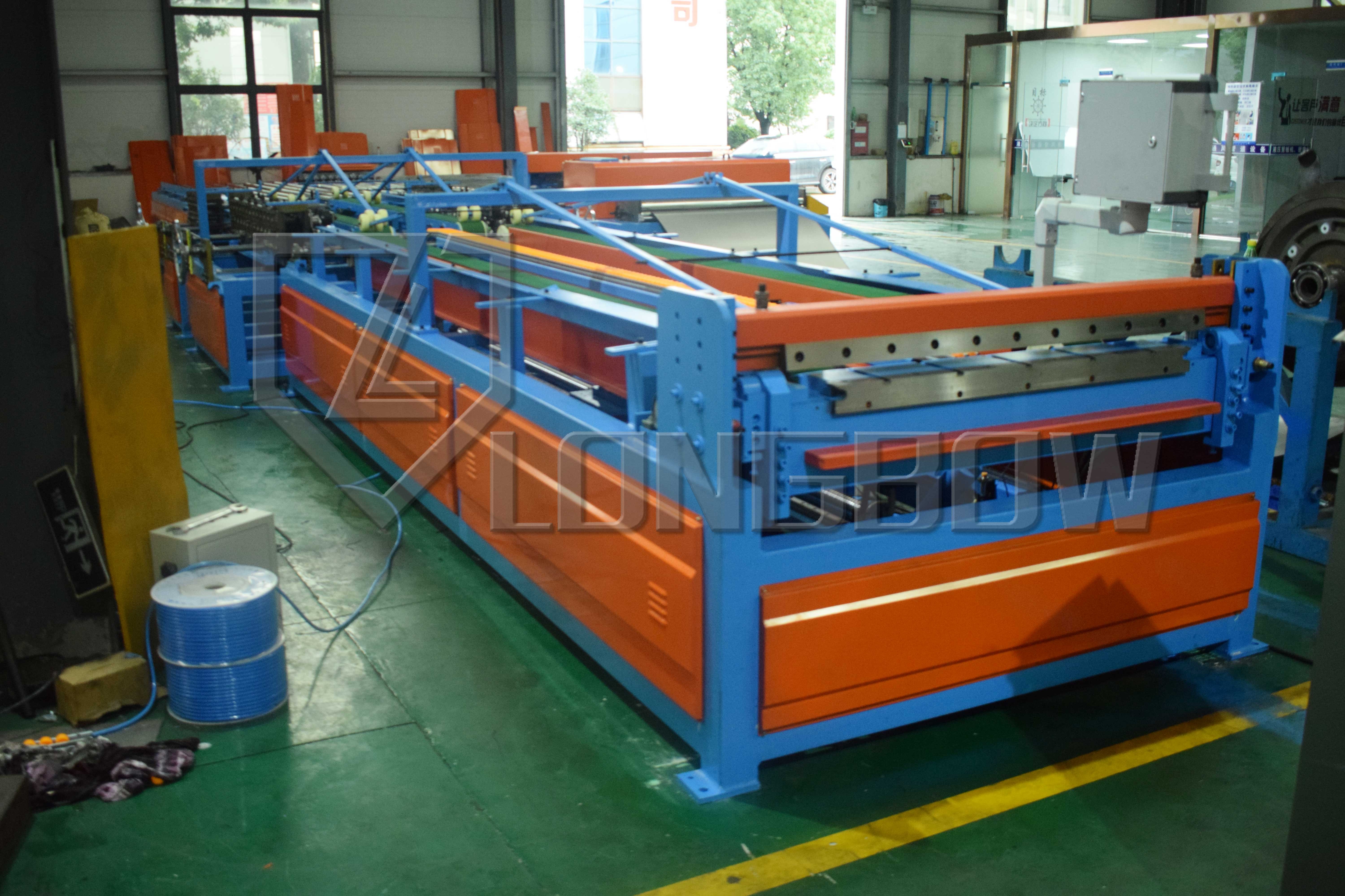 Buy Air Conditioning Hvac U Shape Auto Duct Line 5 Duct Making Machine ...