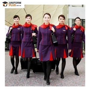 Airline air hostess costume uniform