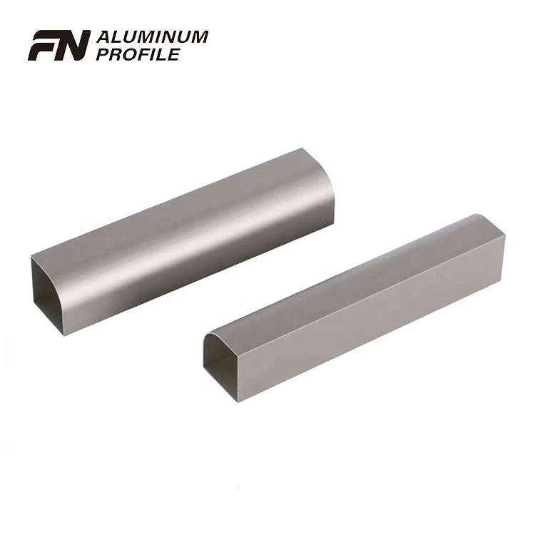 Aluminium extruded profile tube pipe for Electrophoretic oxidation