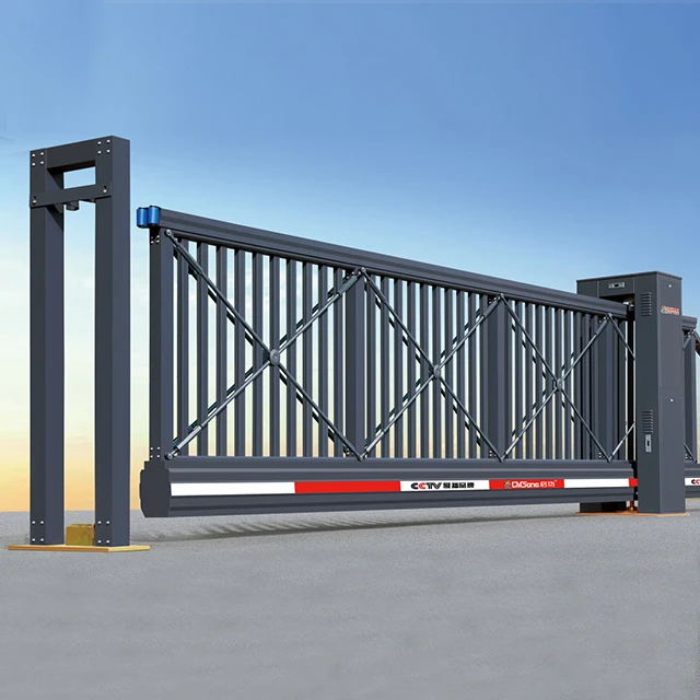 Aluminum automatic system sliding gate  driveway gate