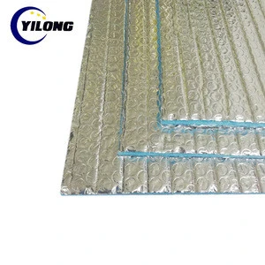 Aluminum Bubble foil Insulation heat insulation materials