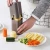 Import Amazon Manual Potato Chips Cutter Blade Stainless Steel French Fry Cutter potato cutter Vegetable Slicer from China