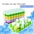 Import Amazon Silicone Ice Cube Trays Ice Cream Tools Hot Sale Custom Honeycomb Shape 37 Cubes 7-25 Days 1-5 Days 20.3*12*2.5cm 100pcs from China