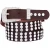 Import Amazon Top Rank Genuine Leather Belts, 23MM Width Women Leather Belts Studded with Rhinestone from China