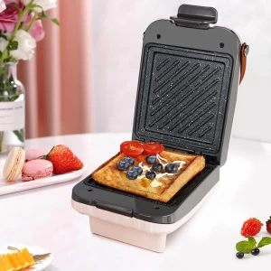Amos  electric 3 in one Waffles sandwiches egg donuts multifunctional breakfast machine